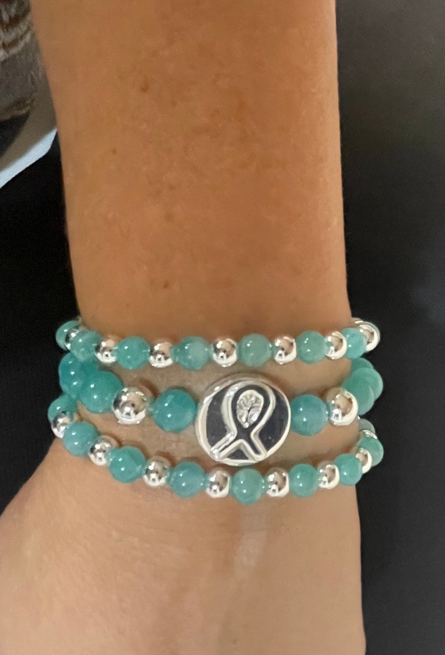 Chalcedony Stacker Bracelets