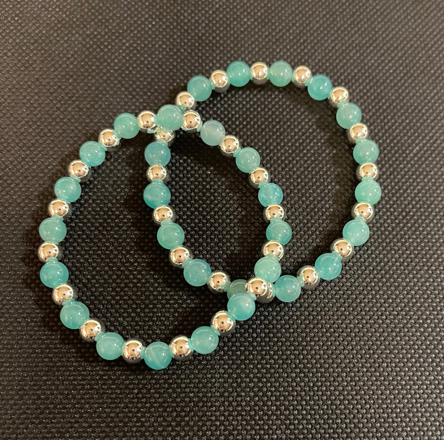 Chalcedony Stacker Bracelets