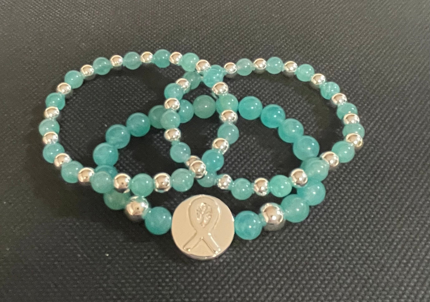 Chalcedony Stacker Bracelets